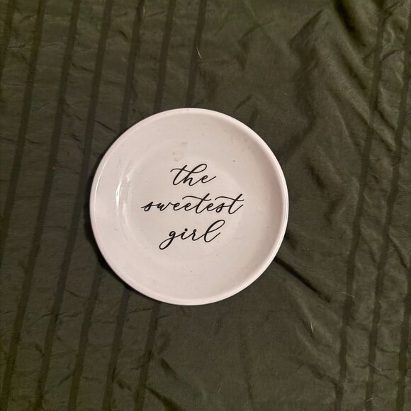 Sweet Clementines - The Sweetest Girl Trinket Jewelry Dish - Picture 1 of 3